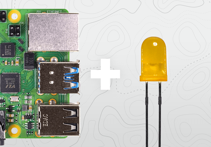 Cómo conectar un LED a Raspberry Pi - 330ohms