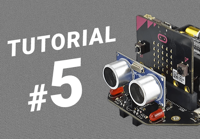 Tutorial #5 | Sensor de distancia con micro: Maqueen - 330ohms