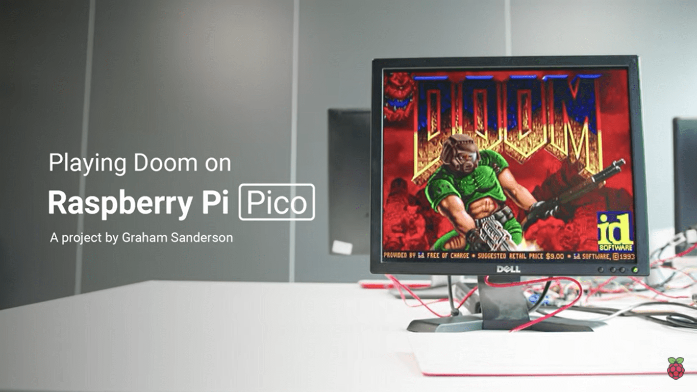 Si, la Raspberry Pi Pico también puede correr Doom - 330ohms