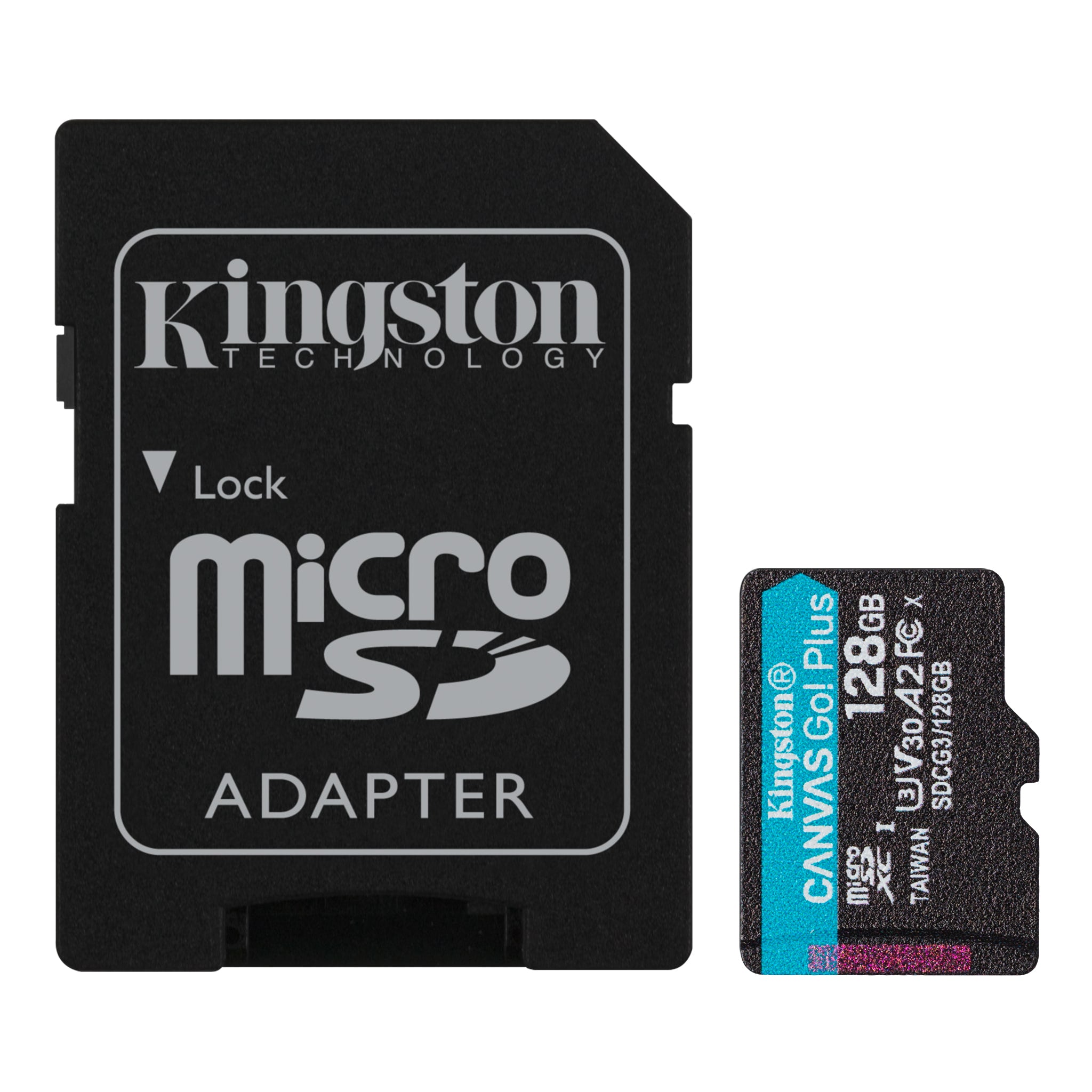 MicroSD Kingston Canvas Go! Plus 128GB clase 10