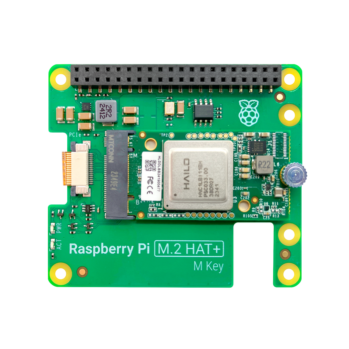 Raspberry Pi AI Kit - M.2 Hat + Hailo8L