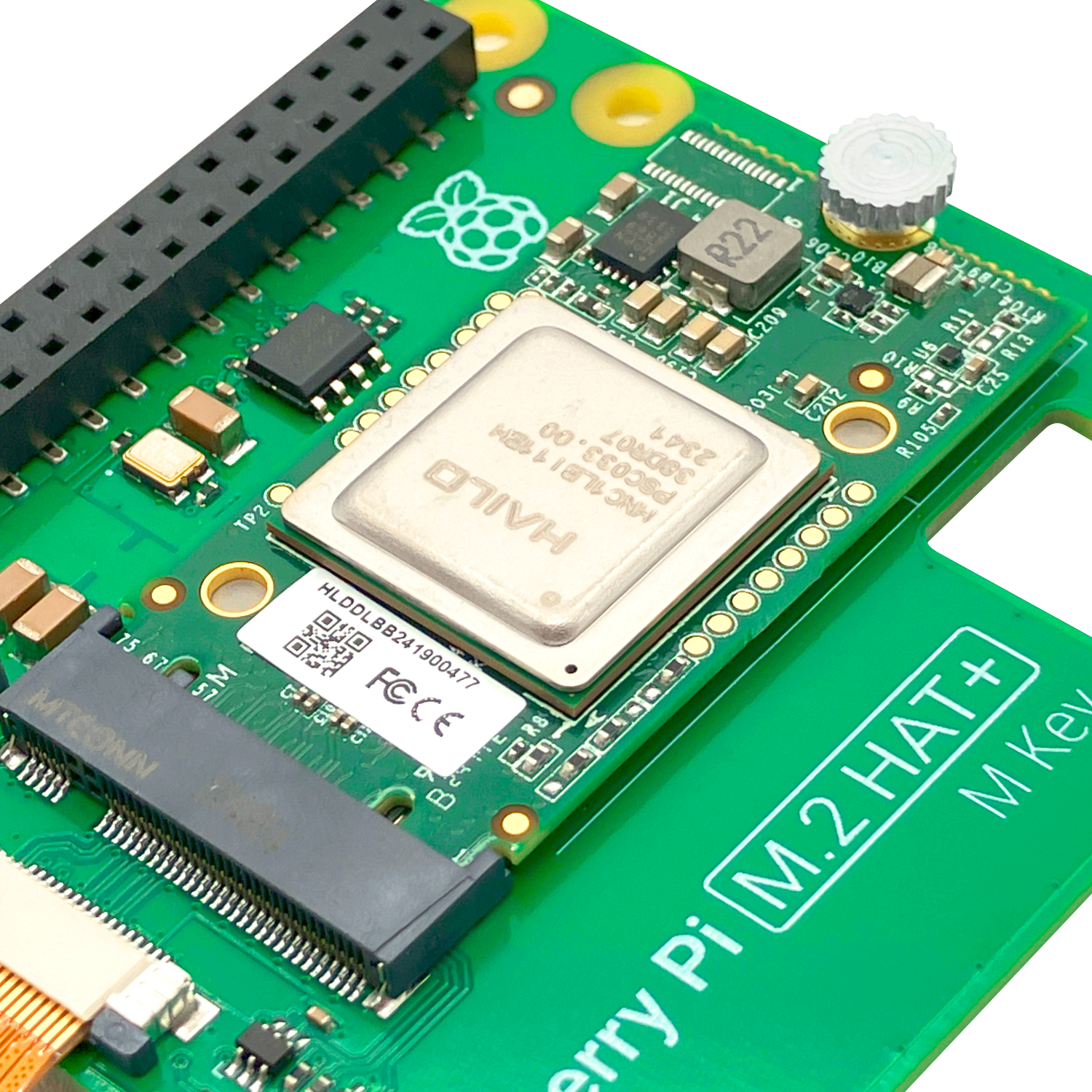 Raspberry Pi AI Kit - M.2 Hat + Hailo8L