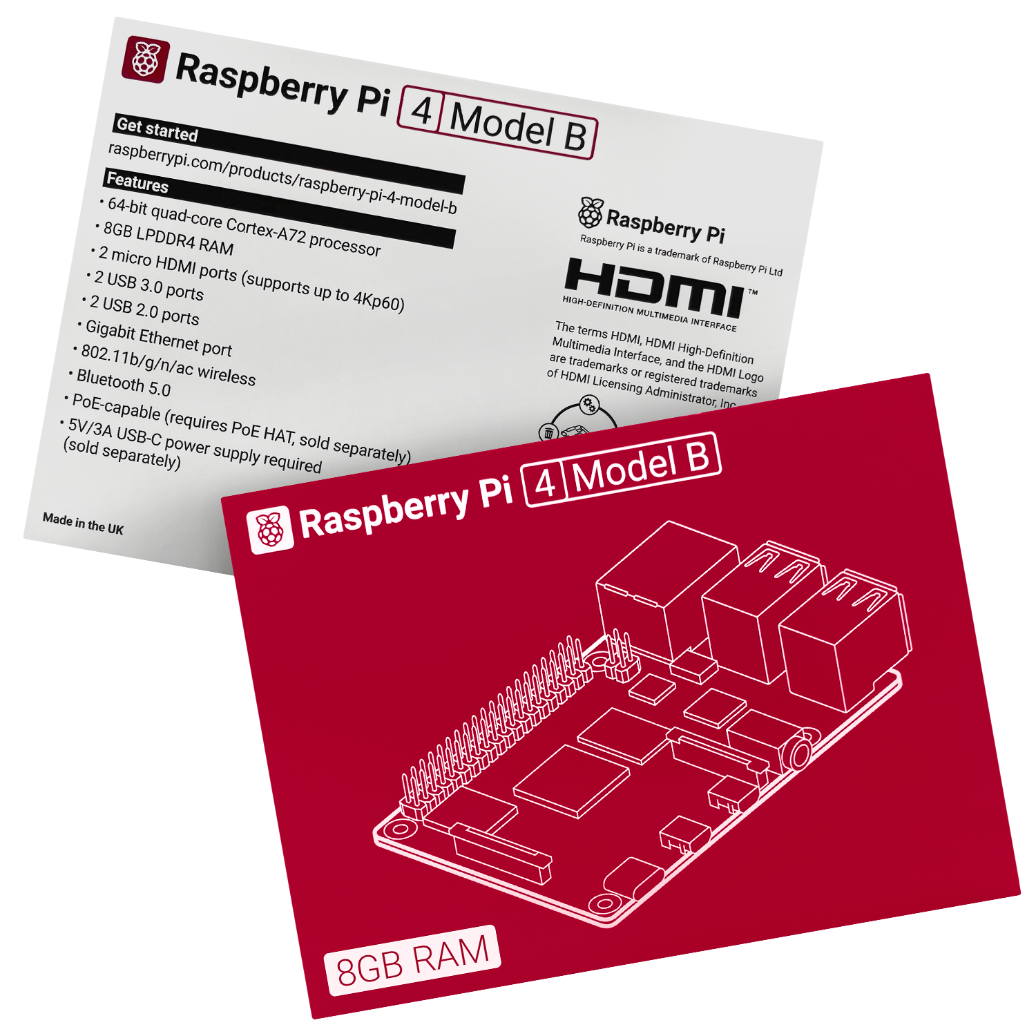 Raspberry Pi 4 modelo B - 8GB