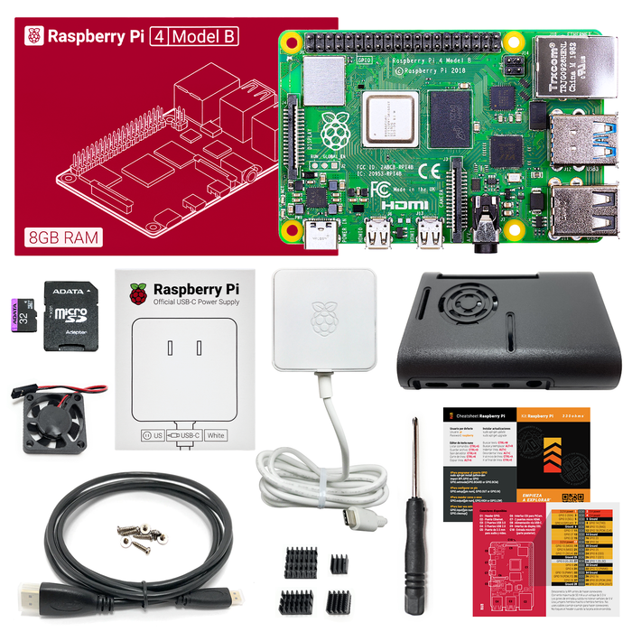 Raspberry Pi 4 8GB - Hiking Kit V2