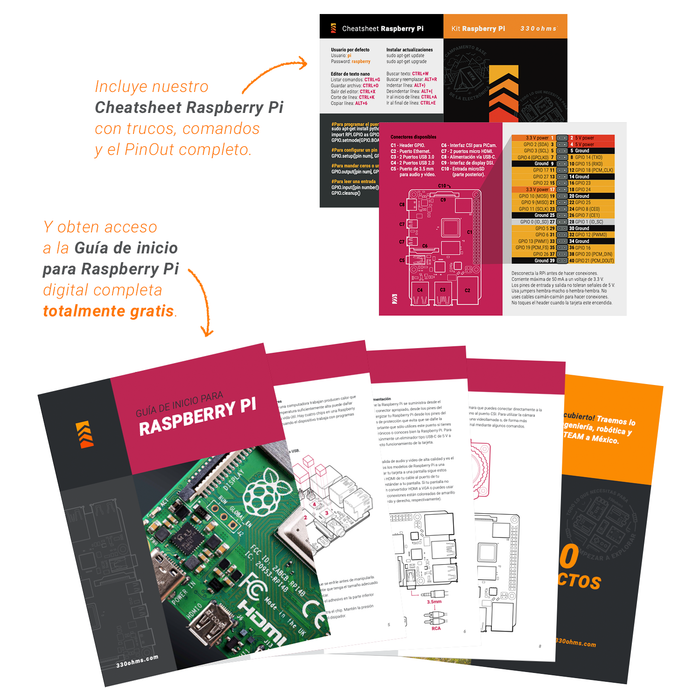 Raspberry Pi 4 2GB - Hiking Kit V2