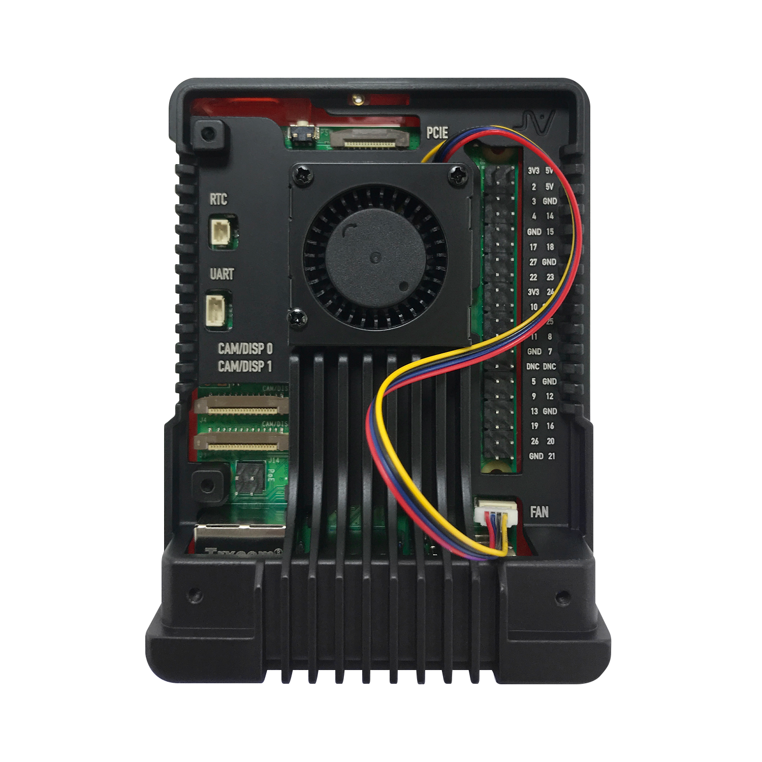 Argon NEO 5 Carcasa de metal con ventilador para Raspberry Pi 5