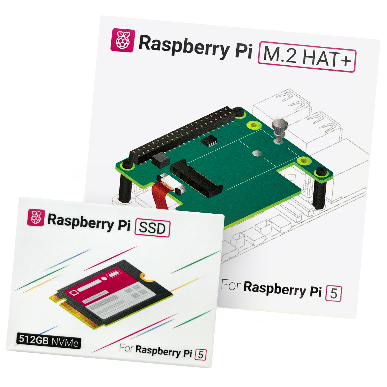 Kit Raspberry Pi SSD + Hat M.2