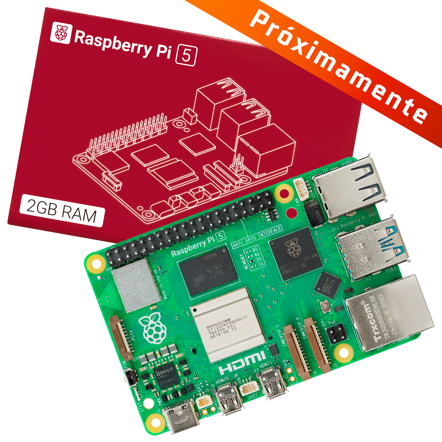 Raspberry Pi 5 - 2GB