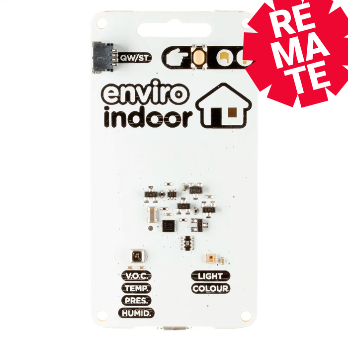 Enviro Indoor con Raspberry Pi Pico W integrada