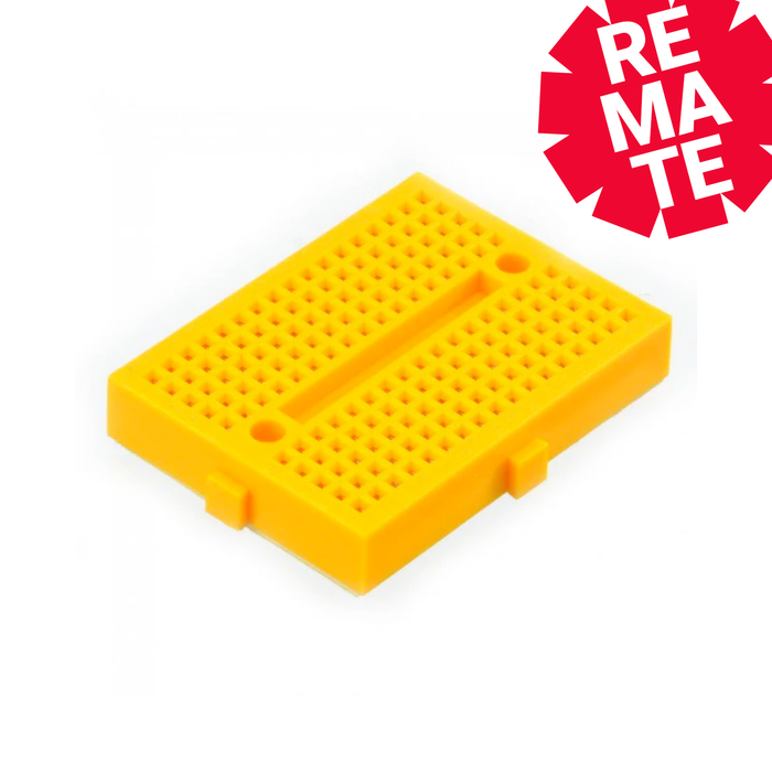 Mini Protoboard Amarilla