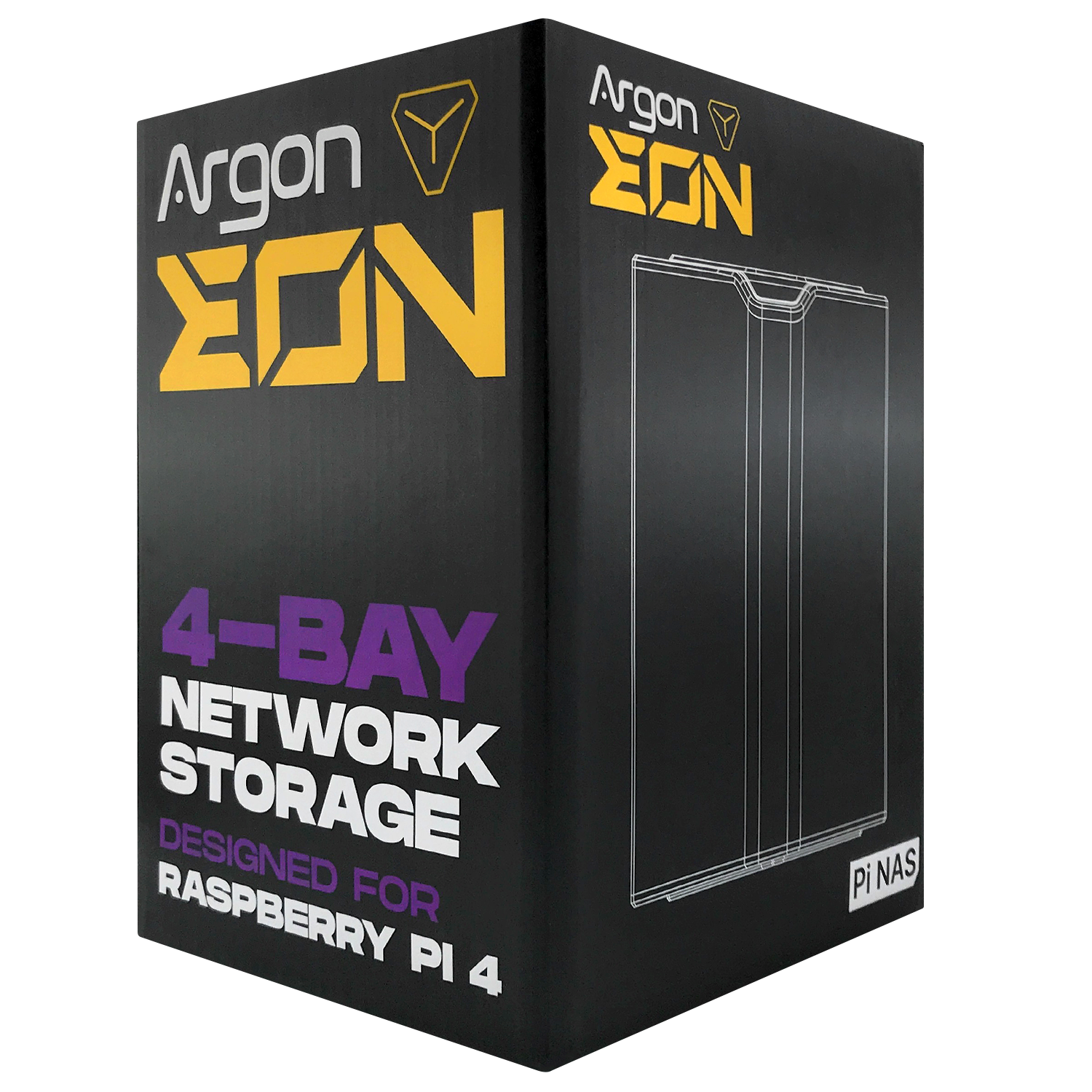 Argon EON NAS para Raspberry Pi 4 - 330ohms