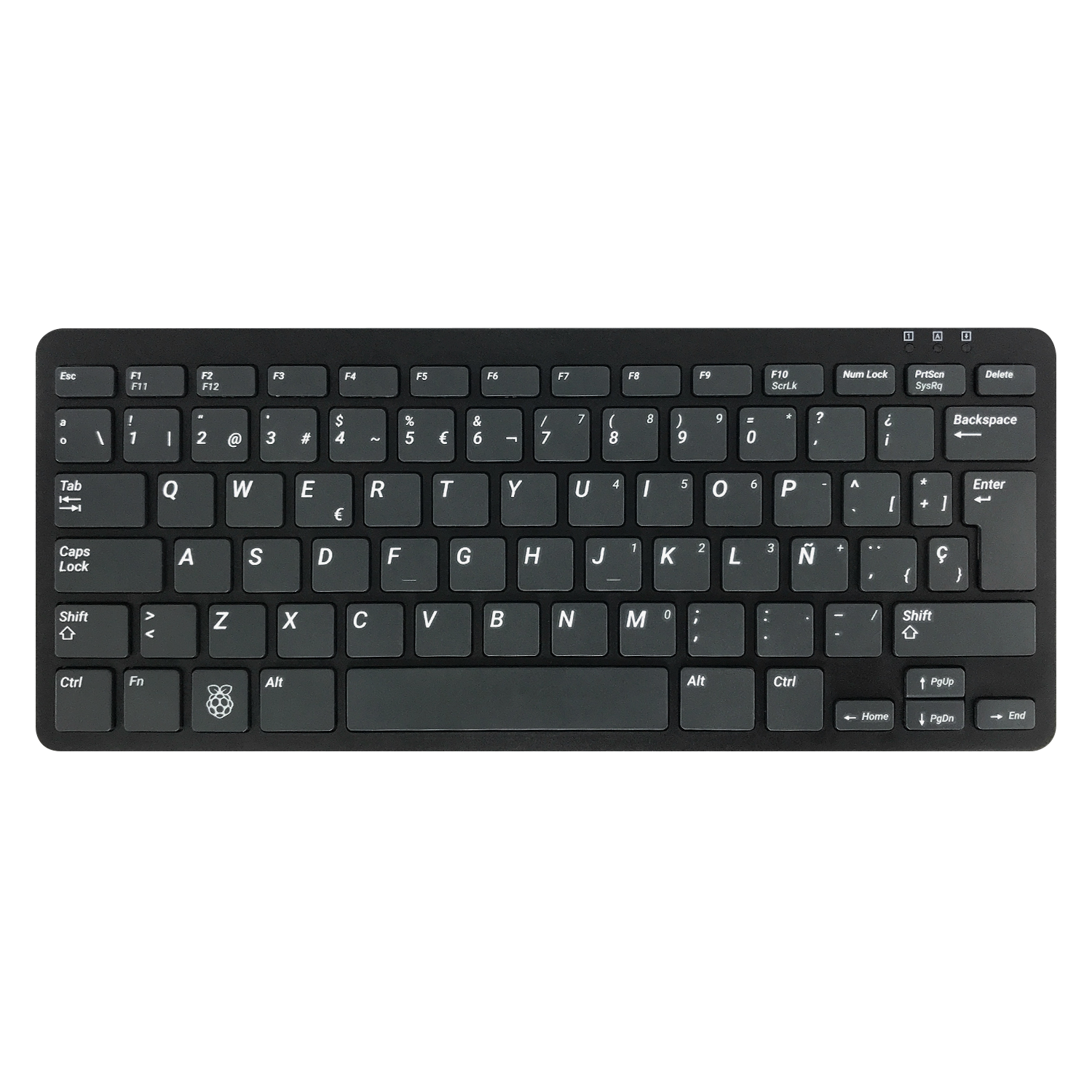 Teclado Negro para Raspberry Pi - Oficial - 330ohms