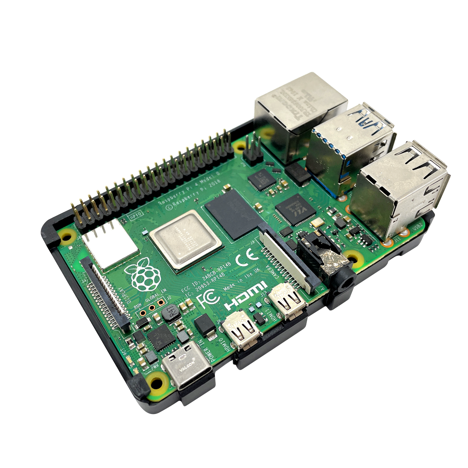 Carcasa negra para Raspberry pi 4 - 330ohms