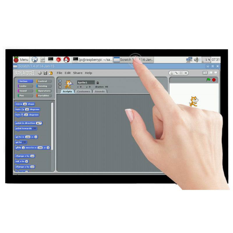 Pantalla Touch para Raspberry Pi 10.1